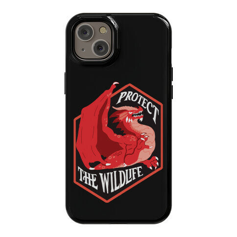 Protect The Wildlife Red Dragon Phone Case
